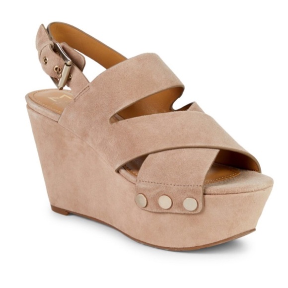 Marc Fisher Shoes - Marc Fisher LTD Bianca Suede Platform Sandal